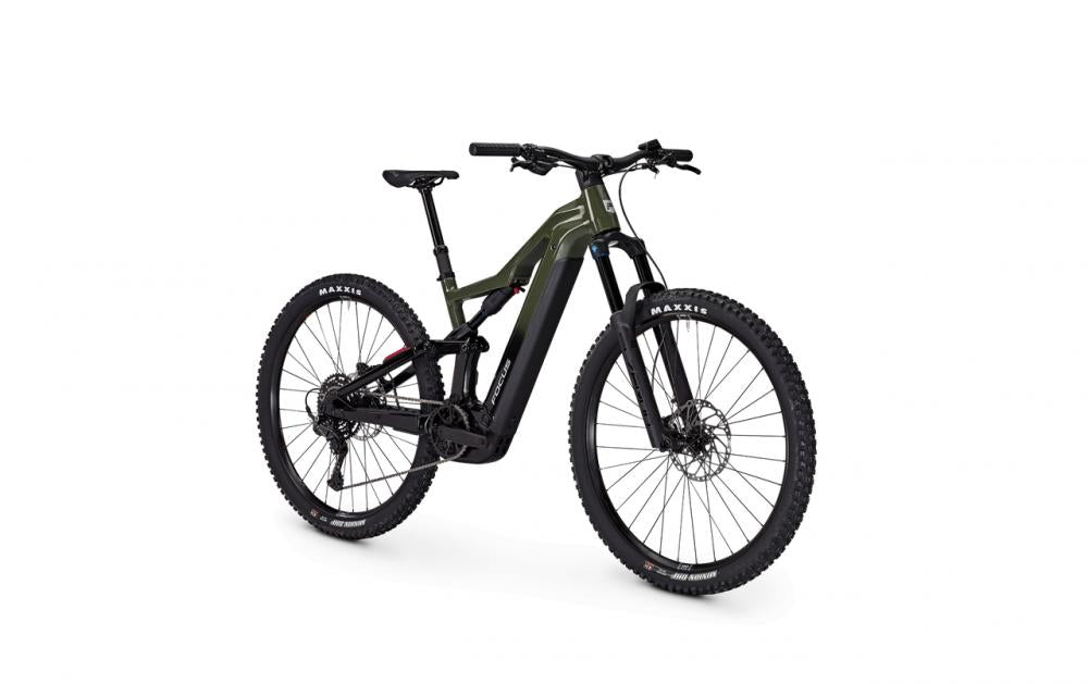 Focus THRON² 6.7 29" Diamant Rahmengröße M Urbangreen / Magicblack - kraftvolles E-MTB Fully