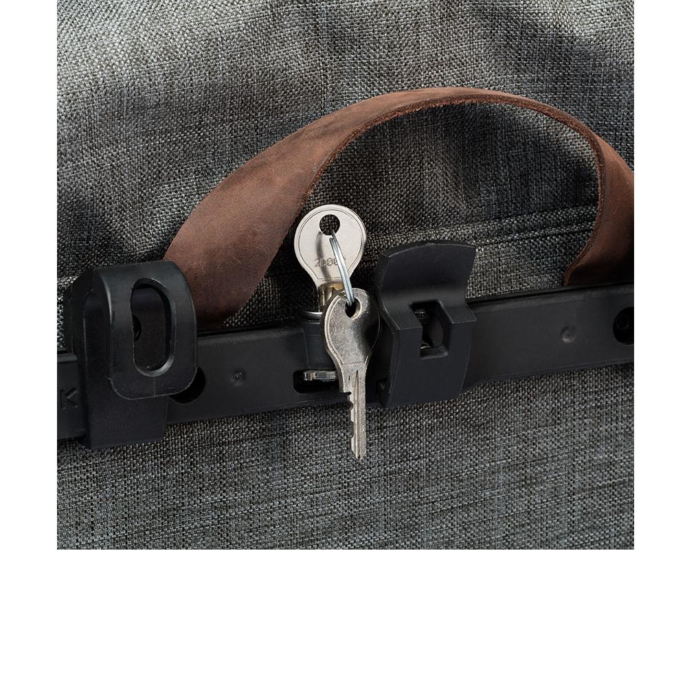 racktime Schloss Secure It Sidebag singel für Taschen - Fahrradtaschenschloss