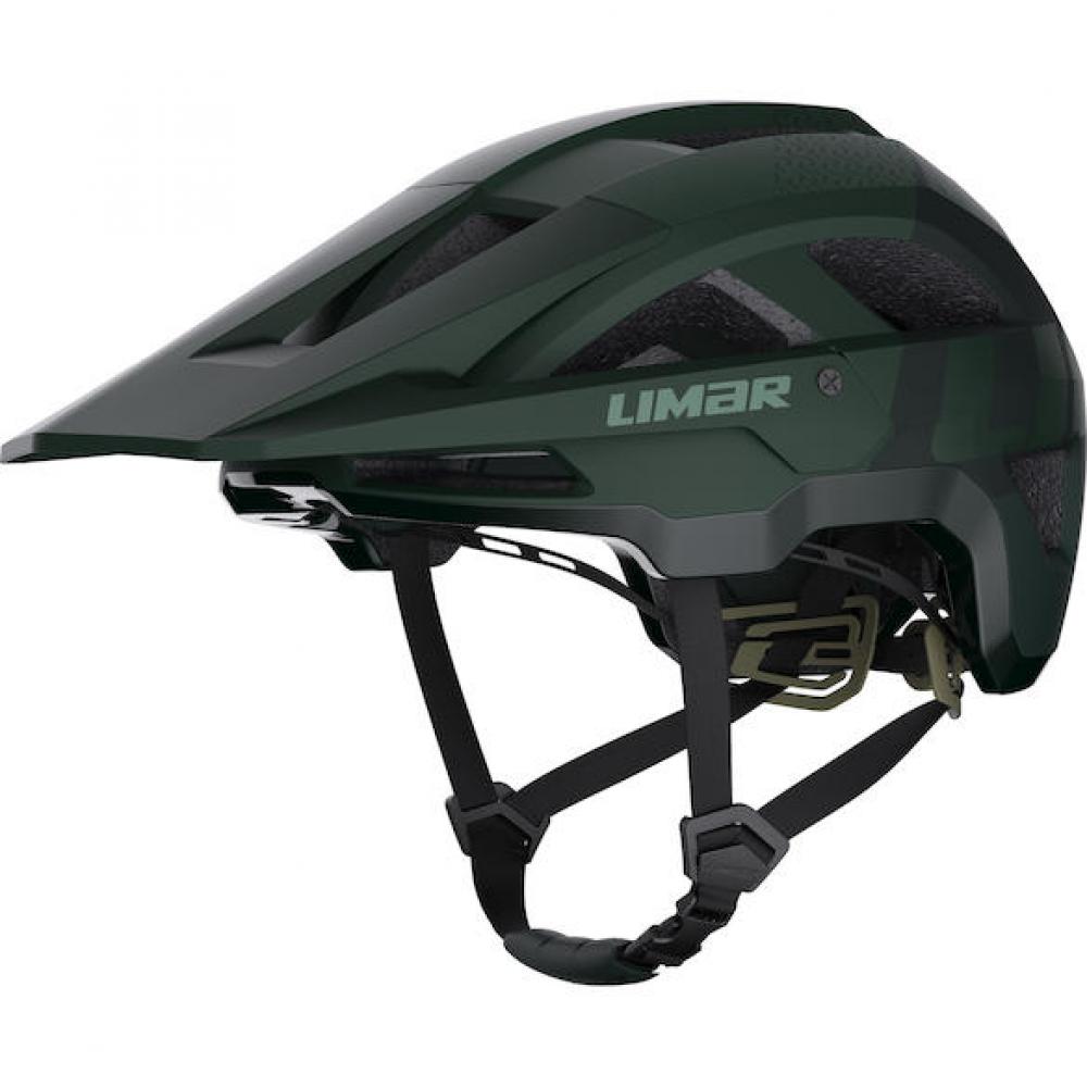 Limar Tonale Matt Deep Green L Grün - leichter All-Mountain & Enduro Helm