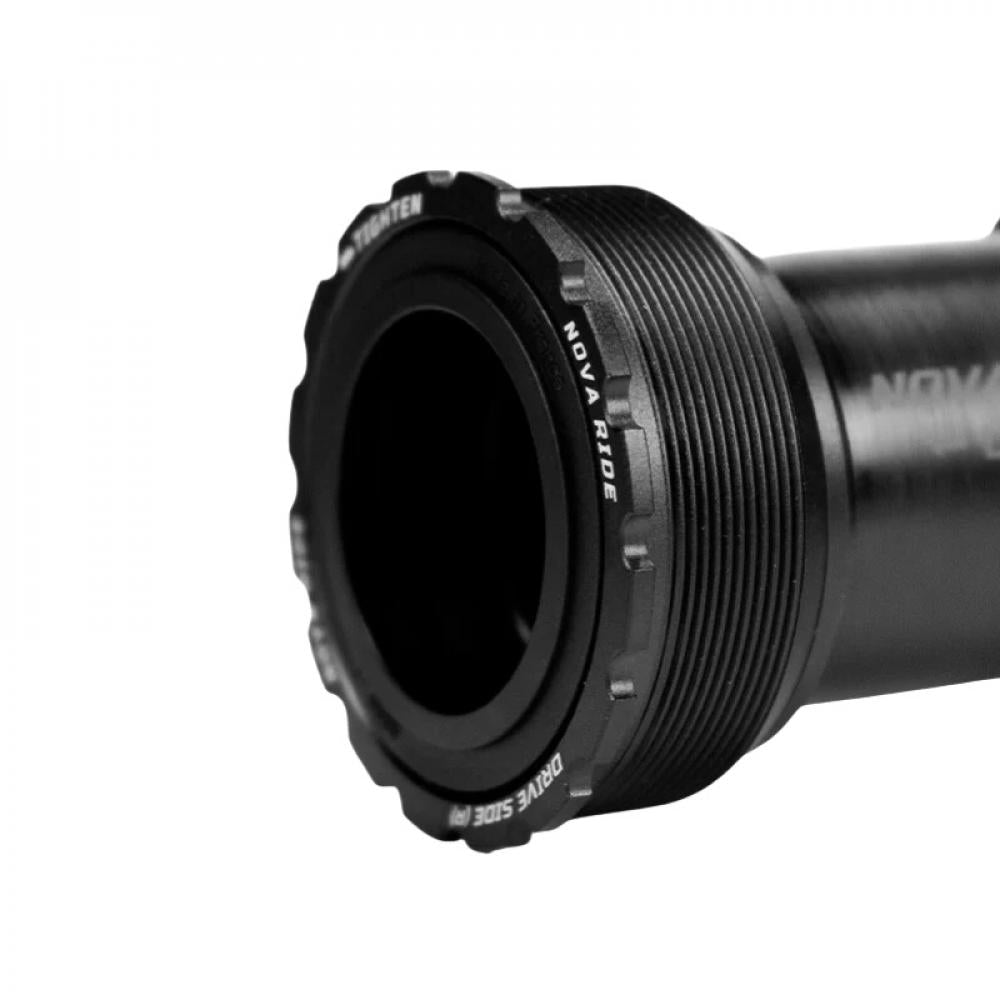 Nova Ride Innenlagerschalen T47 85,5 mm V2.0 Schwarz - Leicht & präzise