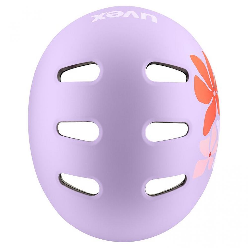 uvex kid 4 style flower lilac matt | 51-55