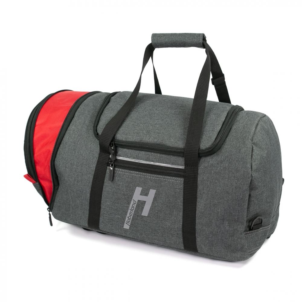 Haberland Sport-/Einzeltasche TranSPORTer anthrazit - flexible Transportlösung für Alltag & Tour