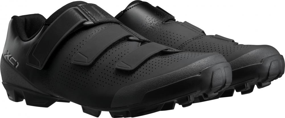 SHIMANO Fahrradschuhe XC102 Herren/Damen MTB SPD Größe 44 Schwarz