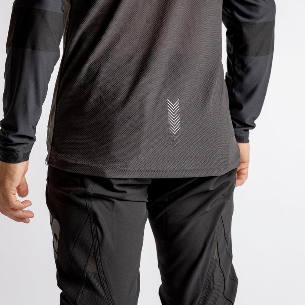 IXS Sports Division iXS Trigger EVO Long Sleeve Jersey XXL Anthracite-Black - renntaugliches Enduro-Trikot