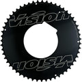 Vision Kettenblatt Road Powerbox Aero Pro 4-Arm 110 mm x 55 T Schwarz - maximale Steifigkeit für Rennrad