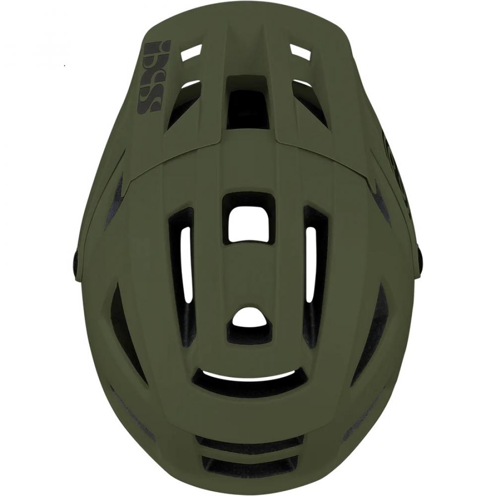 IXS Sports Division iXS Trigger AM MIPS helmet M olive - sicherer All-Mountain-Helm
