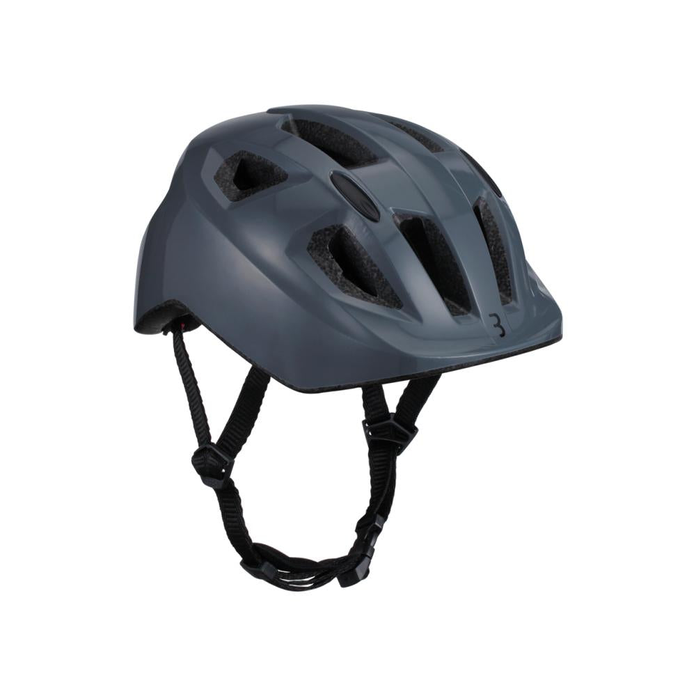 BBB Cycling BBB helm Hero S (46-52cm) S grau - sicherer Kinder-Fahrradhelm mit Top-Belüftung