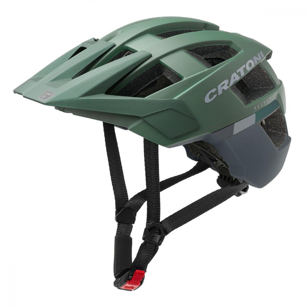 Cratoni Fahrradhelm AllSet MTB khaki matt M/L 58 bis 61cm