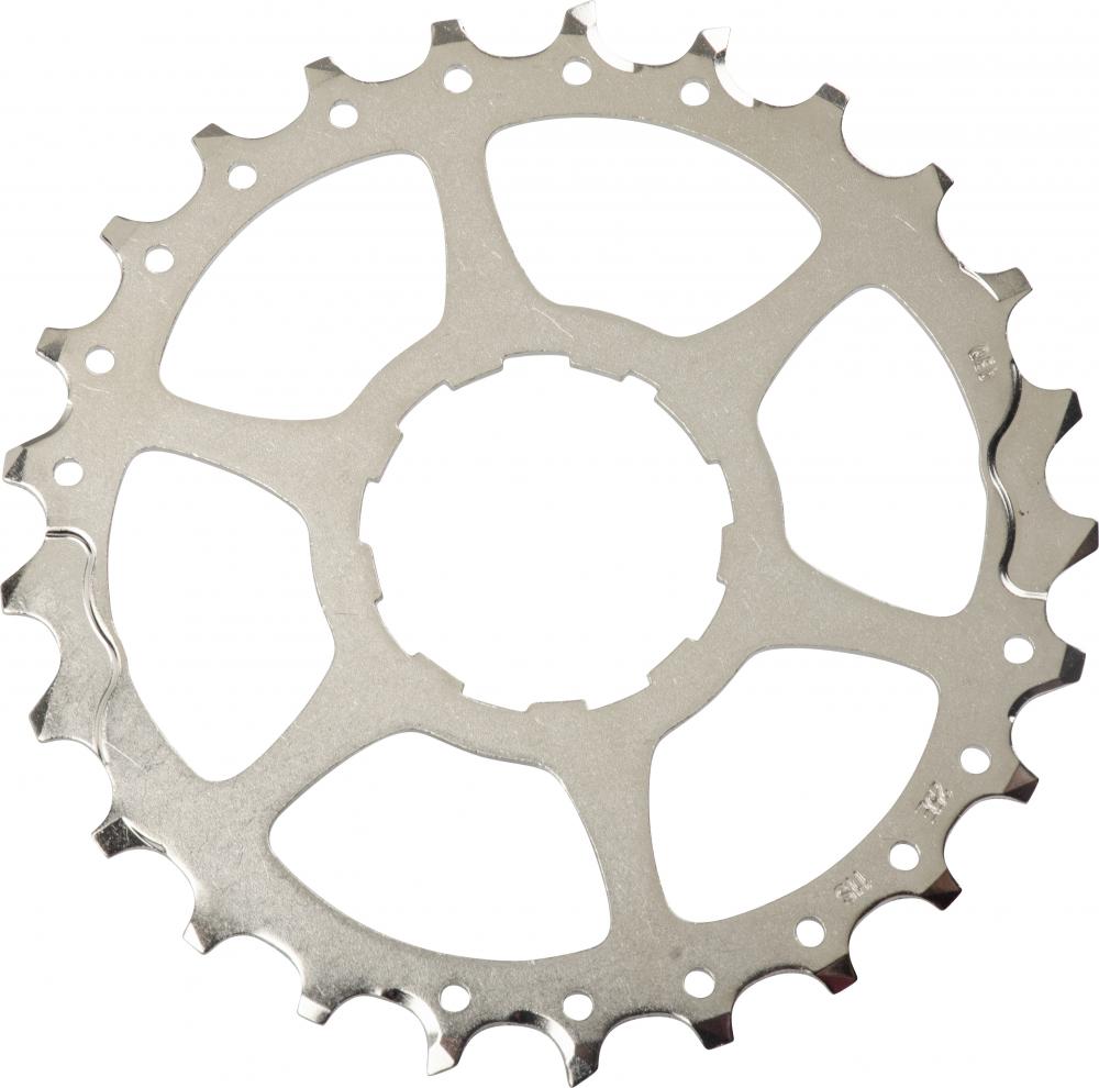 SHIMANO Ritzel CS-HG700-11 25 Zähne, silbernes Fahrrad-Kassettenritzel