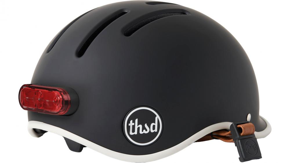 Thousand Heritage 2.0 Fahrradhelm Carbon Black M 57-59 cm - leichter Retro City-Helm mit Magnetverschluss, Belüftung