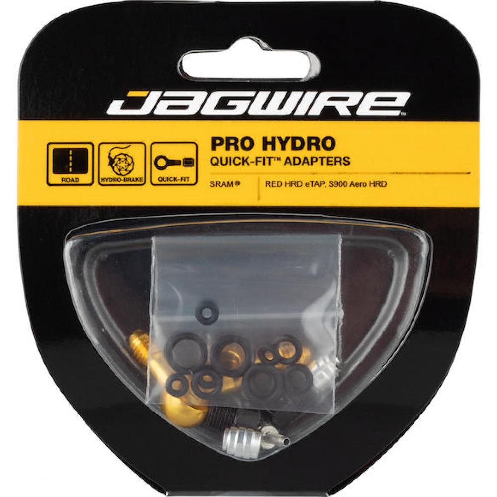 Jagwire Pro Quick-Fit Adapter Anschlussset SRAM/AVID - Schwarz/Gold