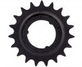 Schwarzes SHIMANO NEXUS Fahrrad Ritzel mit 19 Zähnen.