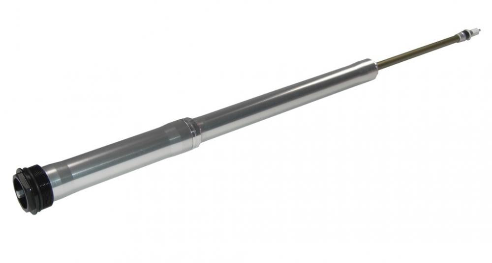 SR Suntour SF17 NCX-E45 RL-R Remote-Lock Kartusche für Federgabel, silbernes Bauteil.
