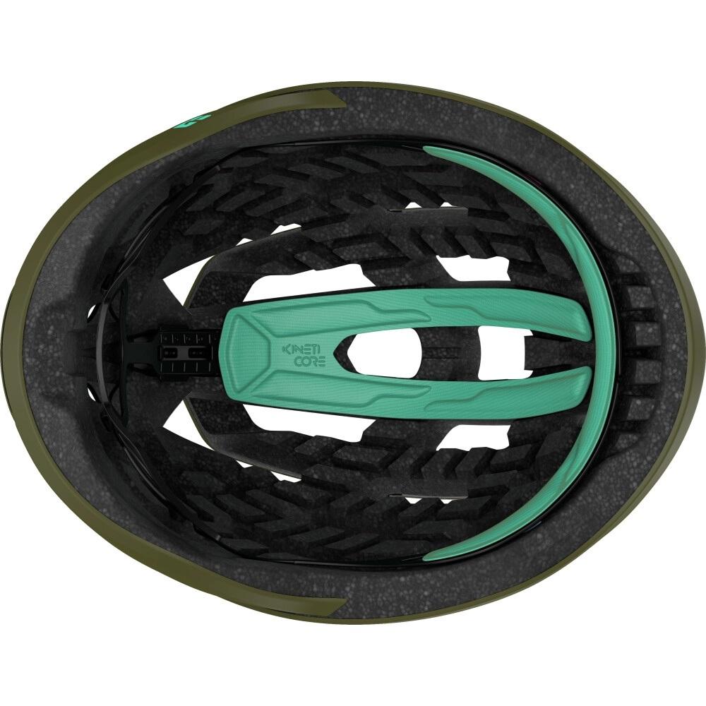 LAZER Helm Z1 KinetiCore Road Matte Pine Green (M) - leichter Aero-Rennradhelm