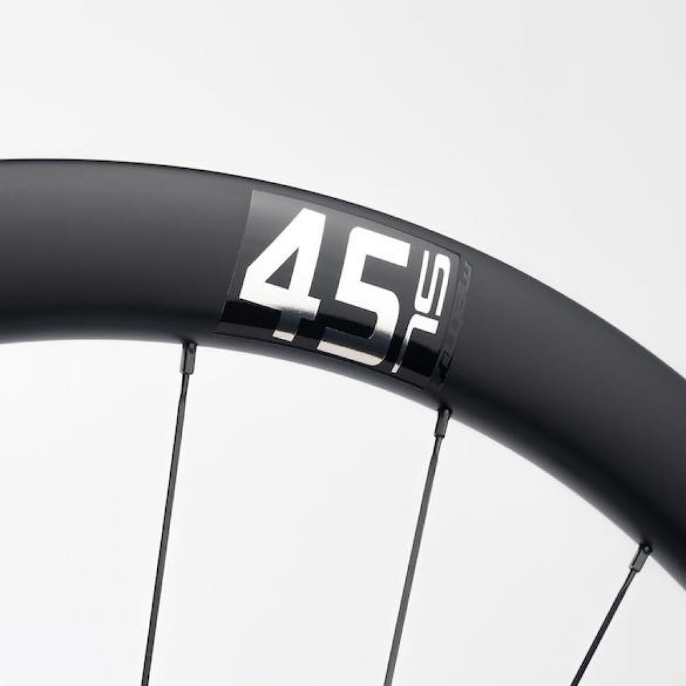Vision Laufradsatz Metron 45 SL Disc 622x21x45 mm Schwarz/silber - aerodynamischer Carbon-Performance-Laufradsatz