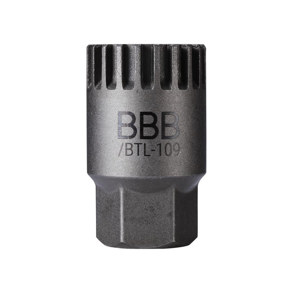 BBB Tretlagerabnehmer BracketPlug 1/2inch 24mm silber