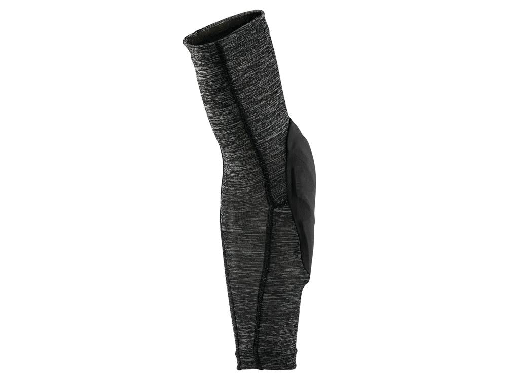 100% Teratec elbow guards L Grey Heather / Black - flexible Ellbogenprotektoren mit Level 1 Schutz
