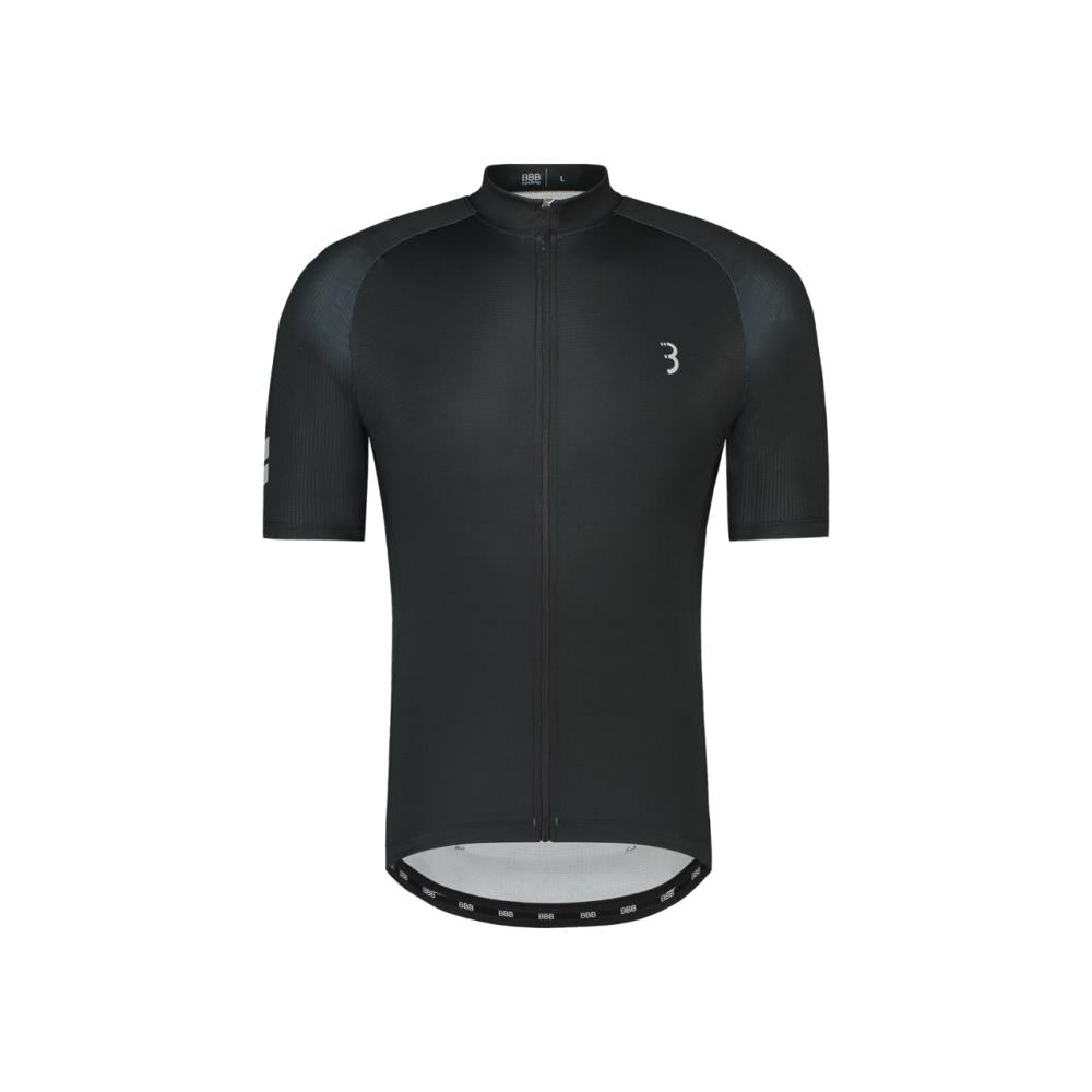 BBB Cycling BBB Trikot ConvertFit ECO XL schwarz - atmungsaktives Radtrikot aus Recyclingmaterial
