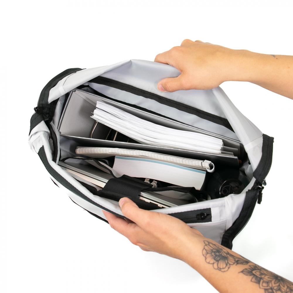 Haberland Bike-Rucksack Sporty anthrazit/reflex - vielseitiger Fahrradrucksack mit Regenschutz