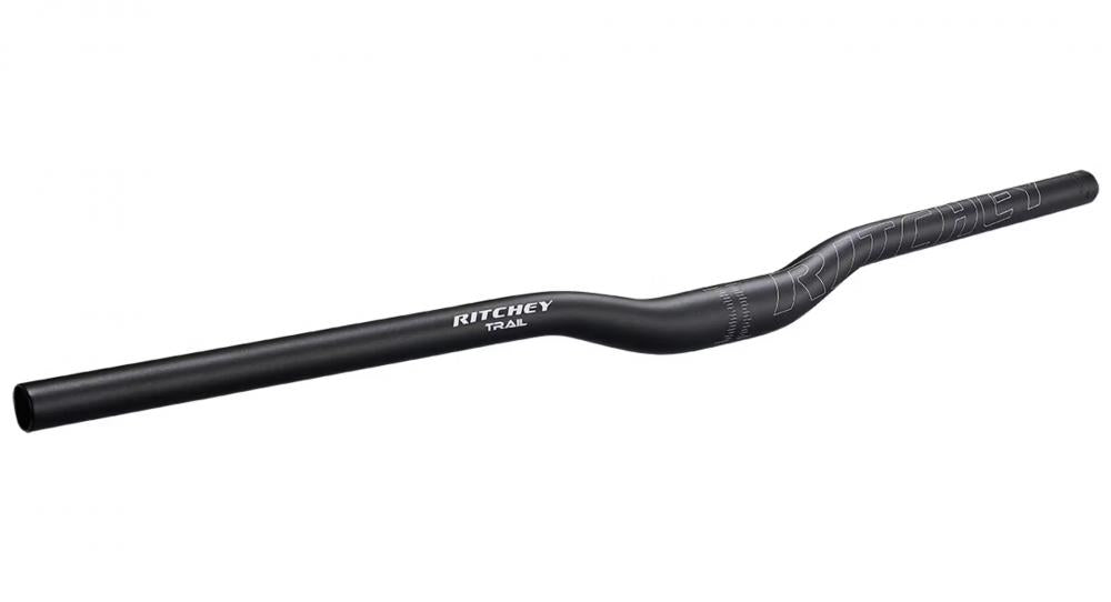 Ritchey Trail Rizer MTB-Lenker 780 mm x 20 mm, 31,8 mm Klemmung, 9° Backsweep, 2° Upsweep, Aluminium, 110 kg Belastungsgrenze, matt-schwarz