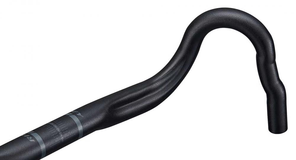 Ritchey Comp VentureMax V2 Gravel-Lenker 31,8 mm, 46 cm, 102 mm Drop, 75 mm Reach, 24° Flare, 4,6° Backsweep, ergonomisch, Aluminium, Di2-kompatibel, schwarz