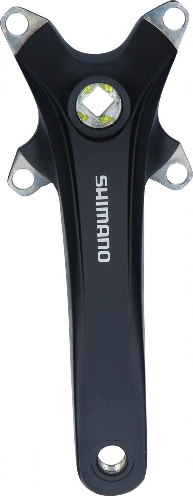 SHIMANO Kurbelarm Rechts 170 mm FC-T3010 Schwarz - 170 mm, Schwarz