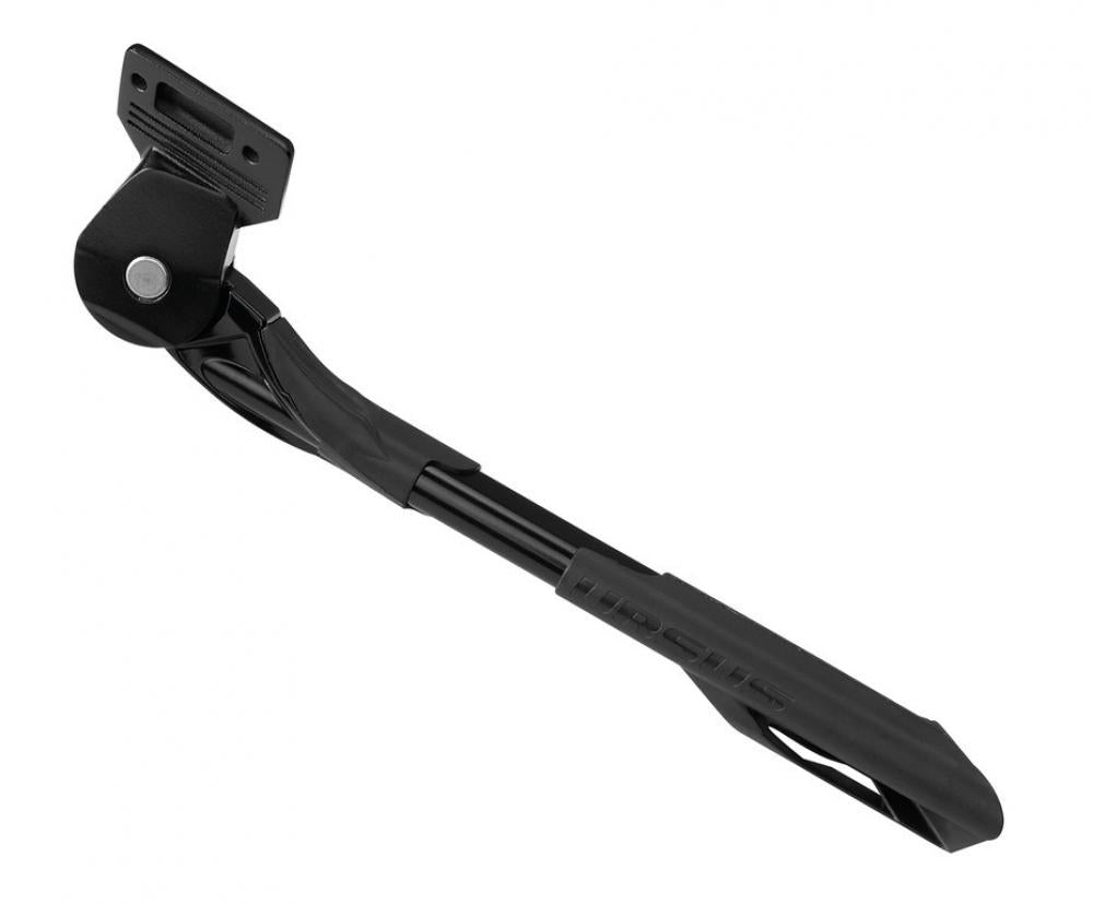 Schwarzer, verstellbarer Ursus Hinterbauständer Wave Rear für 24-28 Zoll Fahrräder mit 40mm Lochabstand.
