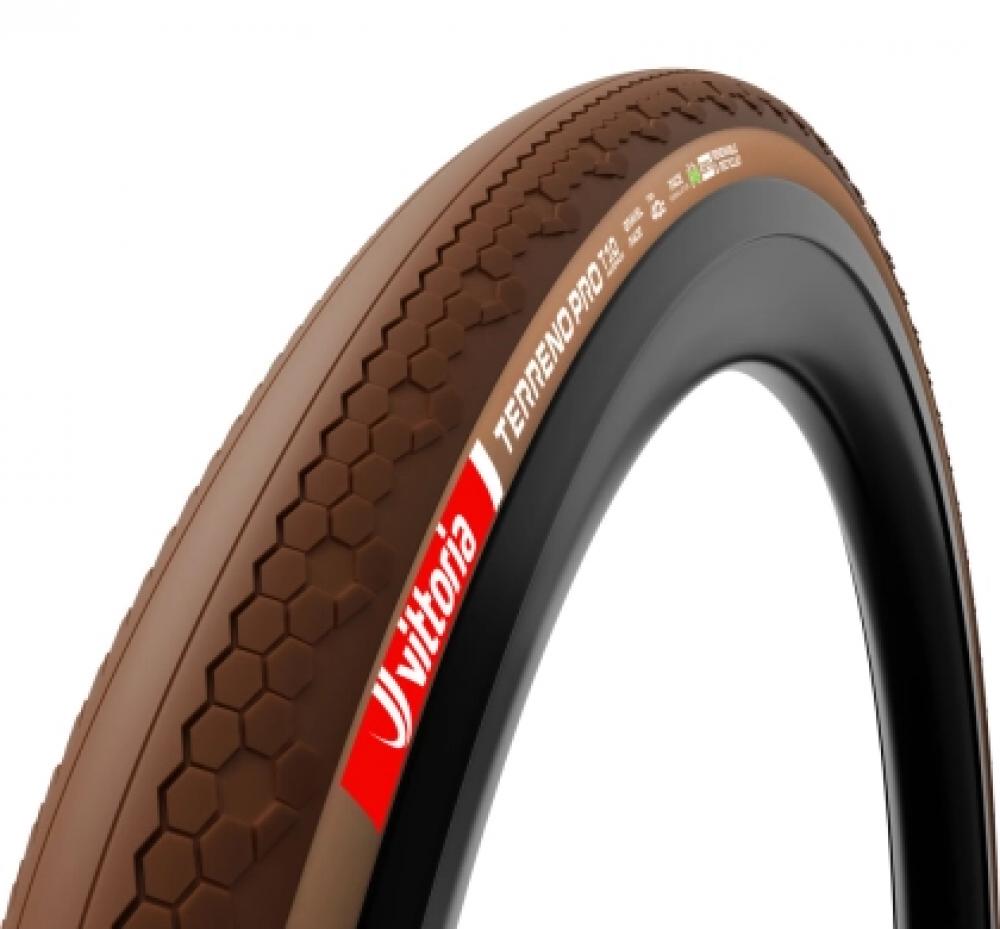 Vittoria Terreno Pro T10 Hardpack 28 Zoll (45-622) Brown - Gravel-Reifen für maximale Effizienz