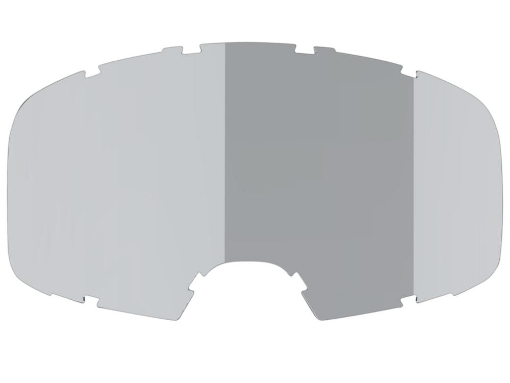 IXS Sports Division iXS Single Mirror Replacement Lens unis Mirror Silver Smoke - klare Sicht mit Anti-Fog