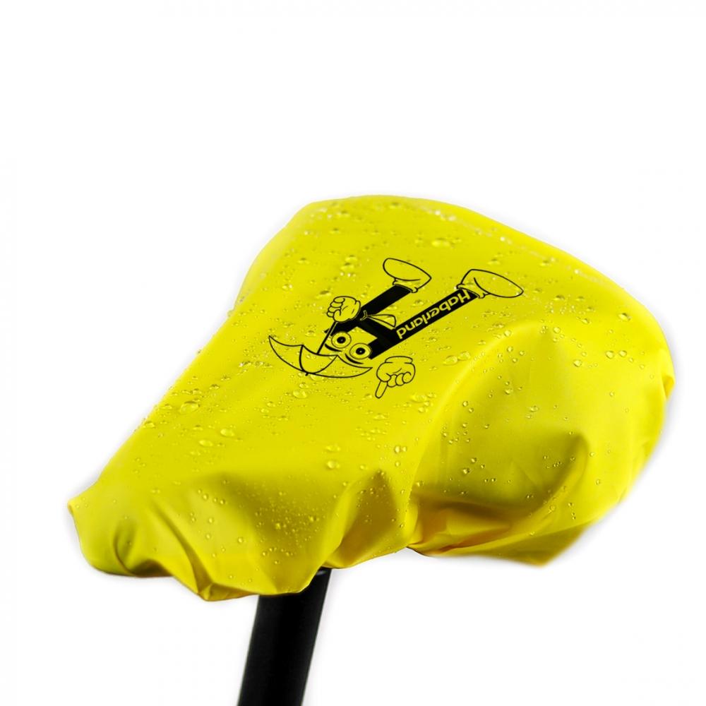Haberland Sattelschutz universal gelb - trockener Sattel bei jedem Wetter