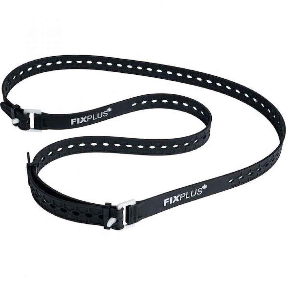 FixPlus Spannband Set 86 cm orange/schwarz - elastisches Fixierband mit Strapkeeper