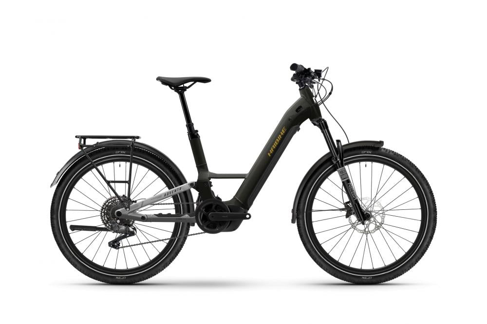 Haibike Adventr 6 Low SUV E-Bike, schwarz-chrom, 27,5 Zoll, Bosch Performance Line PX, Shimano Cues 11-Gang