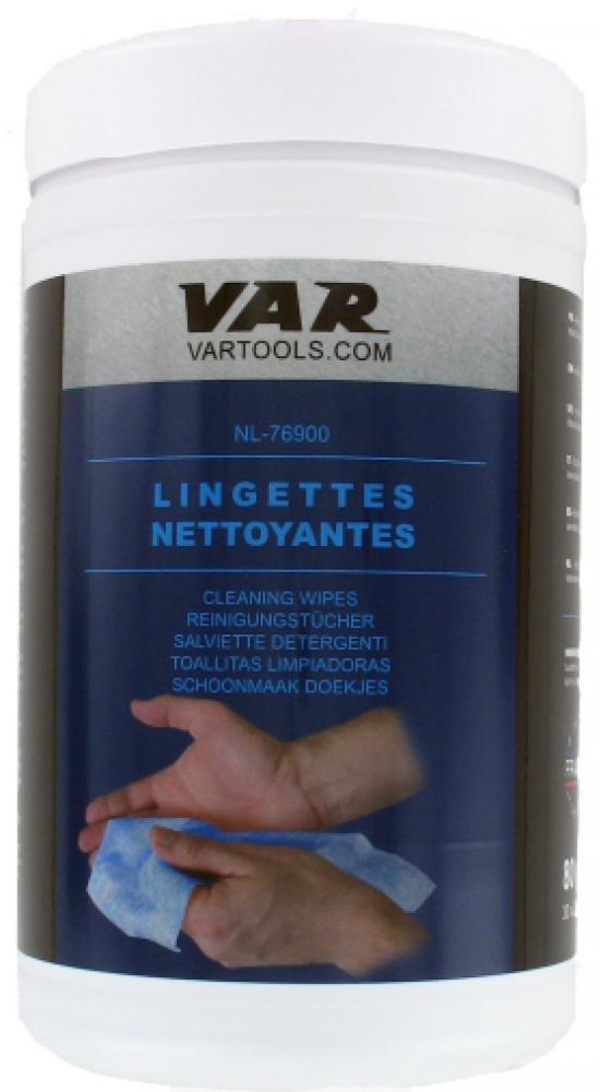 VAR 80 Stk. Handreinigungstücher NL-76900 80 - schnelle Reinigung ohne Wasser