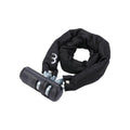 BBB Cycling Schloss SecureChain 9 mm x 900 mm schwarz - extra sicheres Kettenschloss
