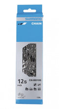 Shimano DEORE XT CN-M8100 12-fach Kette 138 Glieder für MTB und E-Bike, inkl. Quick-Link