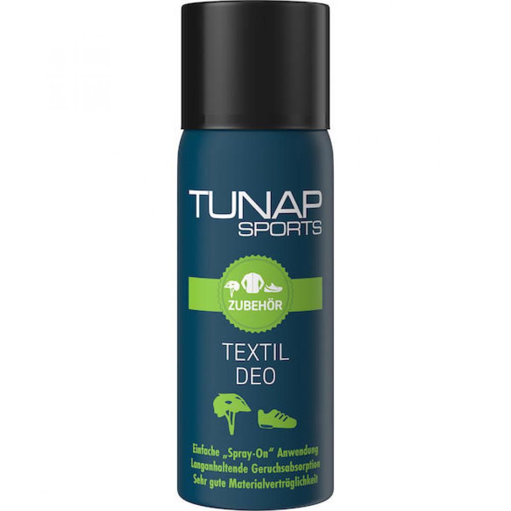Tunap Sports Textildeo 50ml - Antibakteriell & Antitranspirierend für Helm, Kleidung und Schuhe