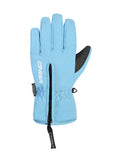 CHIBA Kids Basic Finger - Kinder Fahrradhandschuhe, wasserdicht, atmungsaktiv, hellgrau, Gr. V