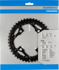 SHIMANO Kettenblatt FC-T521 44 Zähne, 104mm PCD, 3x10s, langlebiges Trekking-Kettenblatt für präzise Schaltperformance.