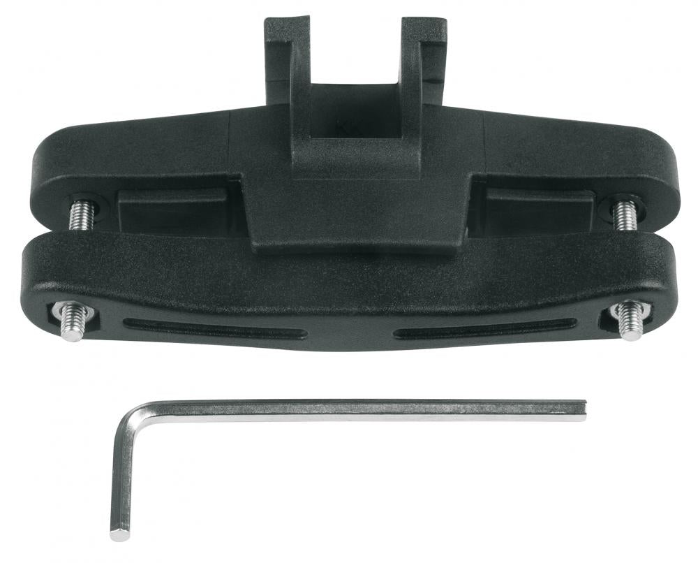 SKS Ersatzhalter für Click-Satteltaschen, kompatibel mit Explorer, Racer und Traveller, inklusive Adapter, Schrauben und Muttern