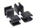 XLC Kabelclip BR-X122 Ø5mm Kabel, Ø5mm Aussenhülle 30er Set