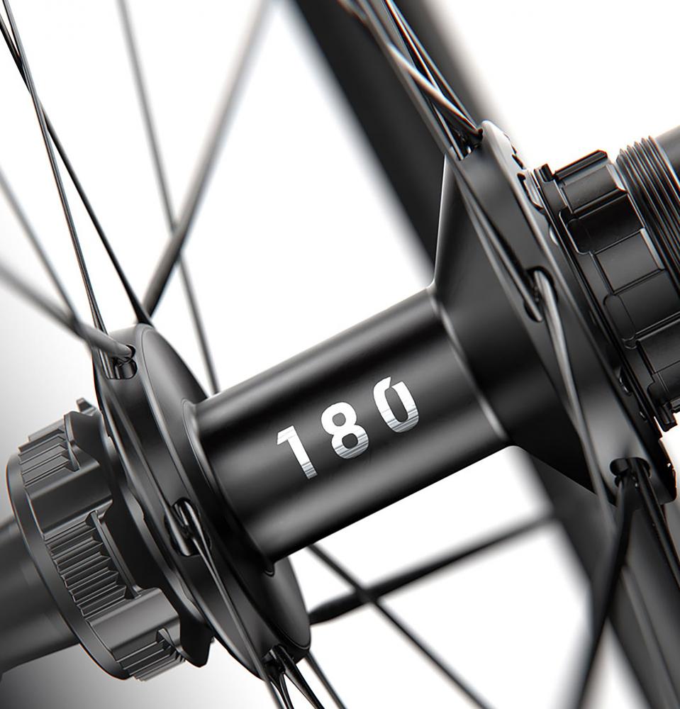 DT Swiss Laufrad GRC 1100 DICUT 29" 622 x 50 mm Schwarz - leichtes Gravel-Carbonrad