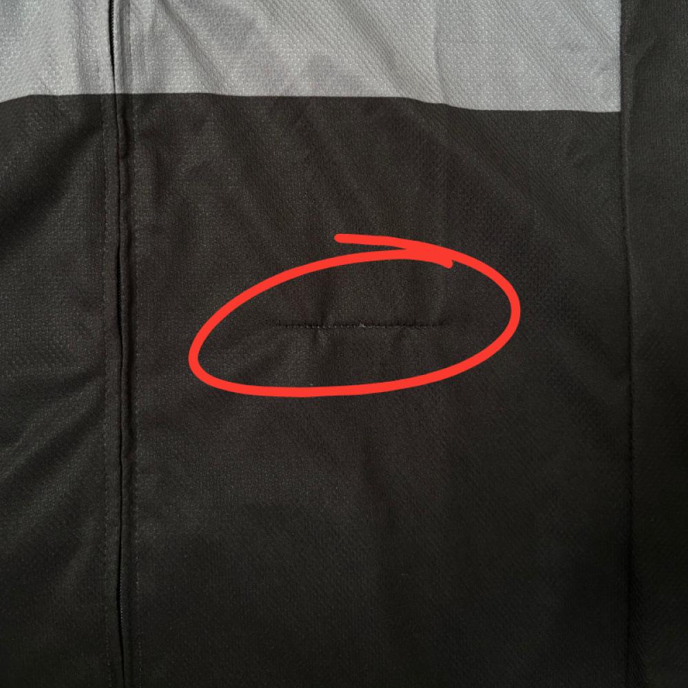 Retoure: Trikot ACTIVE STRIPE Herren schwarz/grün, MERIDA Größe: M, Farbe: Schwarz/grün