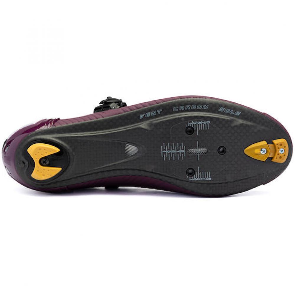 Sidi ROAD Wire 2S wine 45 weinrot - Rennradschuh mit maximaler Kraftübertragung