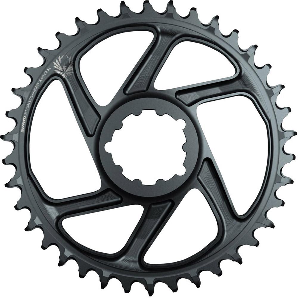 SRAM Kettenblatt X-Sync 2 SL Eagle 36T 3 mm lunargrau - Effizienter Boost-Antrieb