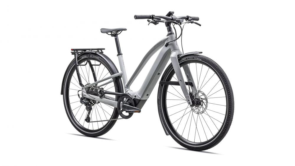 Specialized VADO SL 5.0 ST EQ E-Bike - Dove Grey/Cool Grey - Größe M - E-City Bike