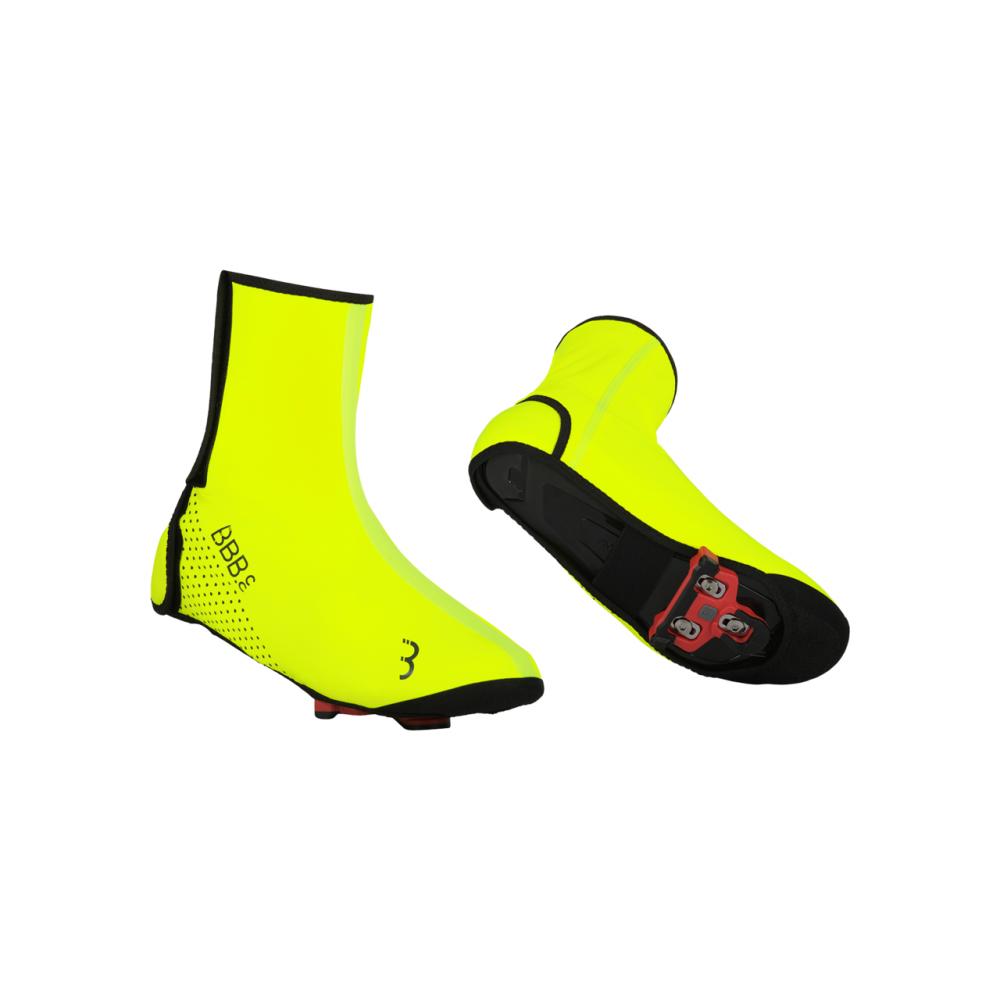 BBB Cycling MultiFlex HV Überschuhe Größe 39 neon - flexibler Regen- und Spritzwasserschutz