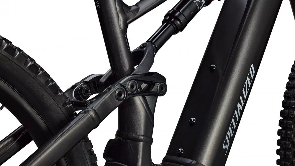 SPECIALIZED Turbo Levo 4 Alloy E-Mountainbike 101 Nm 666 Watt 840 Wattstunden Gloss Metallic Obsidian-Silver Dust Größe S4 - E-Mountain Bike