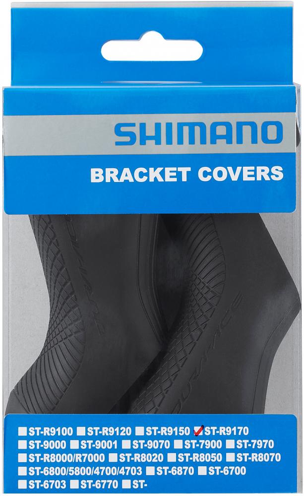 Shimano DURA-ACE Griffgummis für ST-R9170 Y0CA98010 schwarz