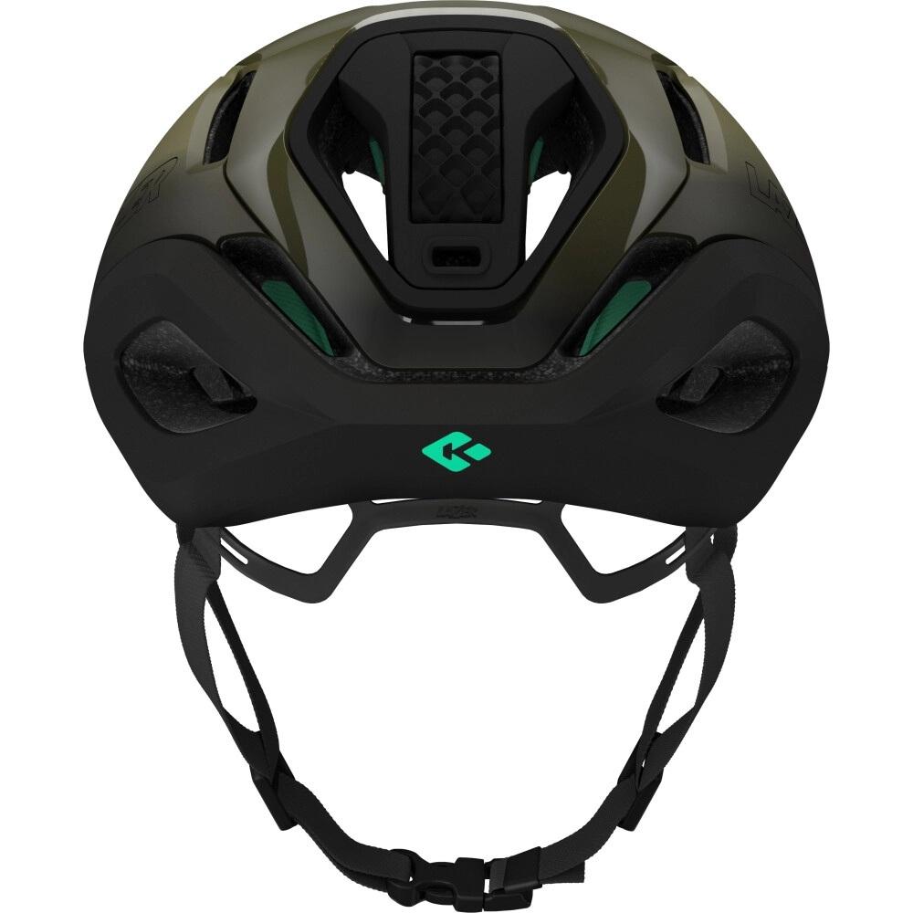 LAZER Helm Vento KinetiCore Road Salt & Pepper M - aerodynamischer Rennradhelm