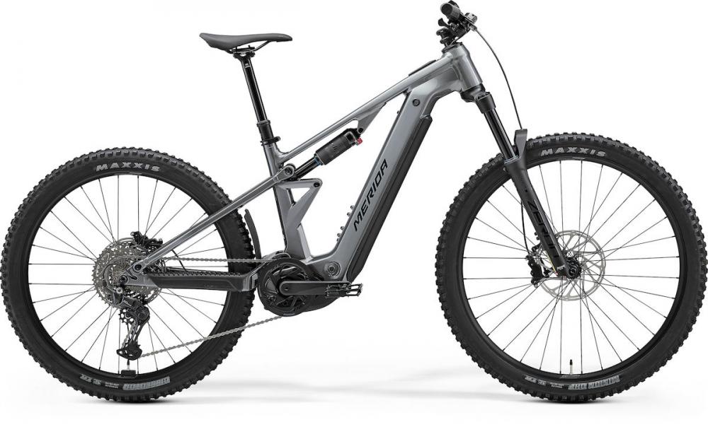 MERIDA ETMO 500 PRO E-Mountainbike Fully XL, gunmetal grey black, Bosch CX 100 Nm, 800 Wh Akku, Alu-Fully